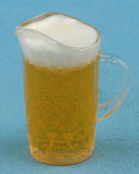 Dollhouse Miniature Pitcher Of Beer